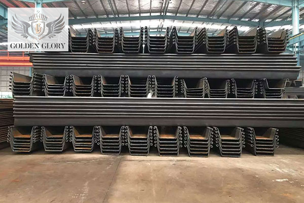 4w type SY295 SY390 U-Shaped Steel Sheet Pile