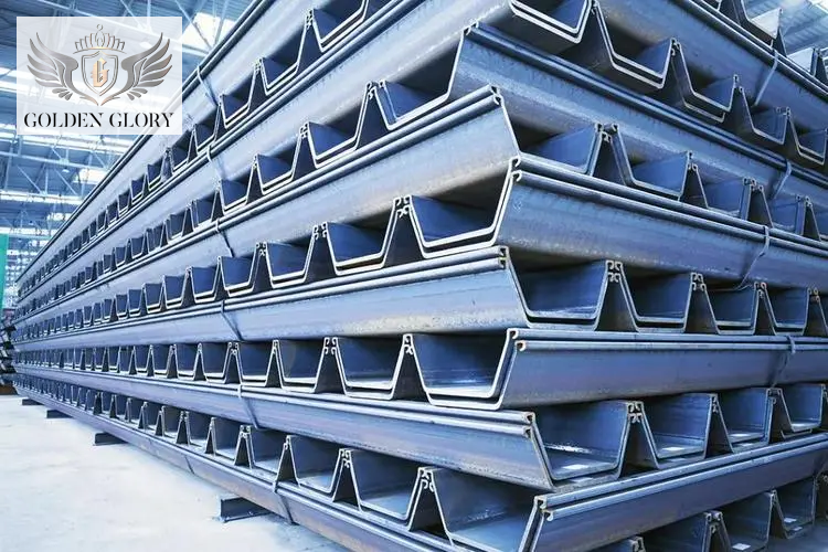 4w type SY295 SY390 U-Shaped Steel Sheet Pile