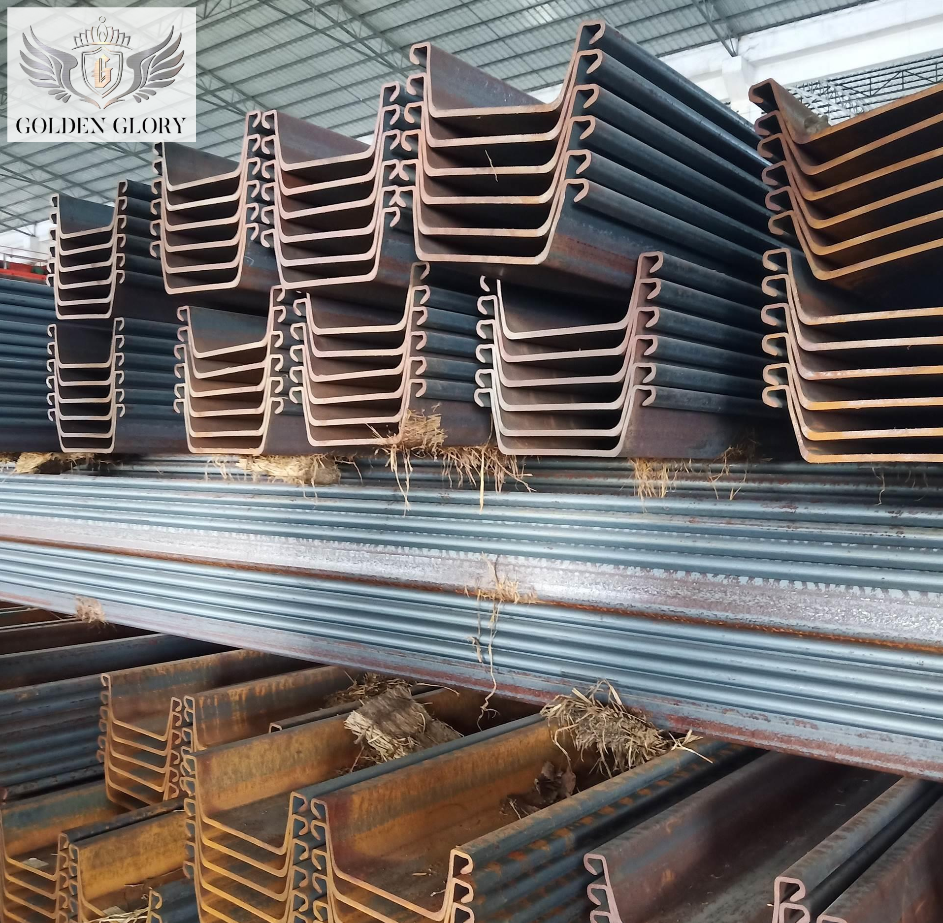 ASTM A690 A36 S355JR U-Shaped Steel Sheet Pile