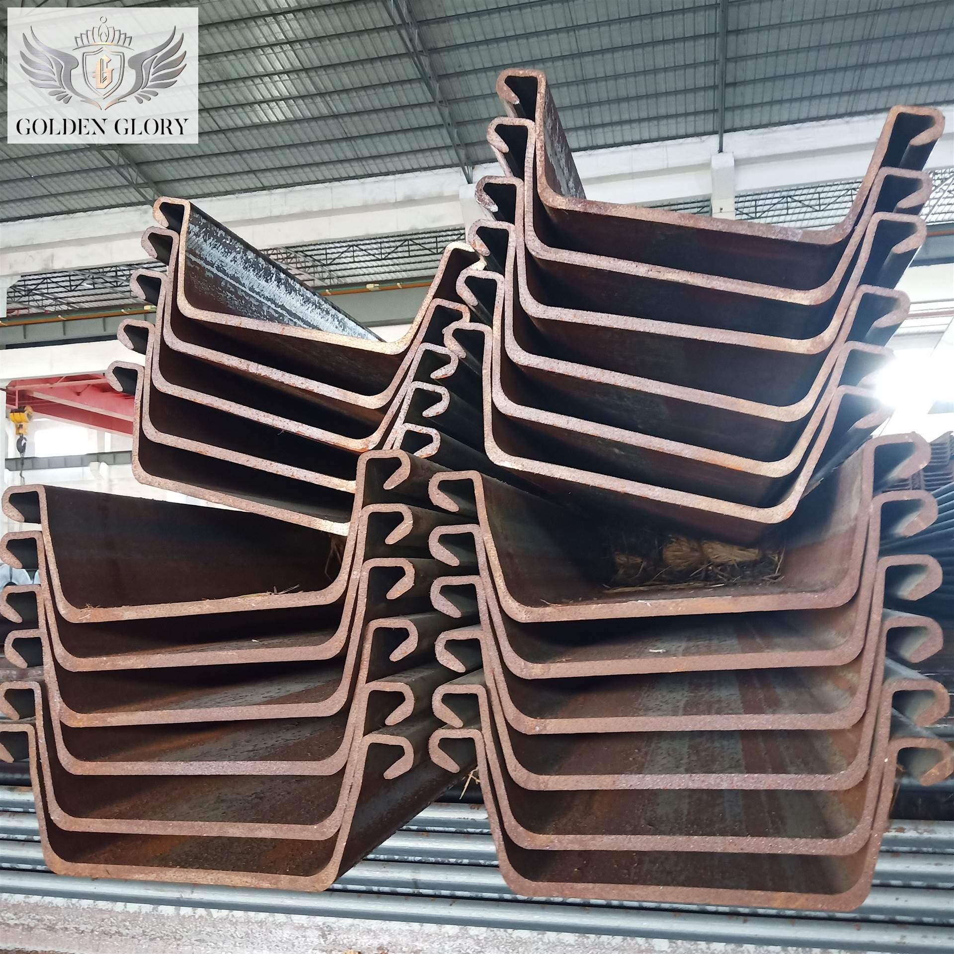 ASTM A690 A36 S355JR U-Shaped Steel Sheet Pile