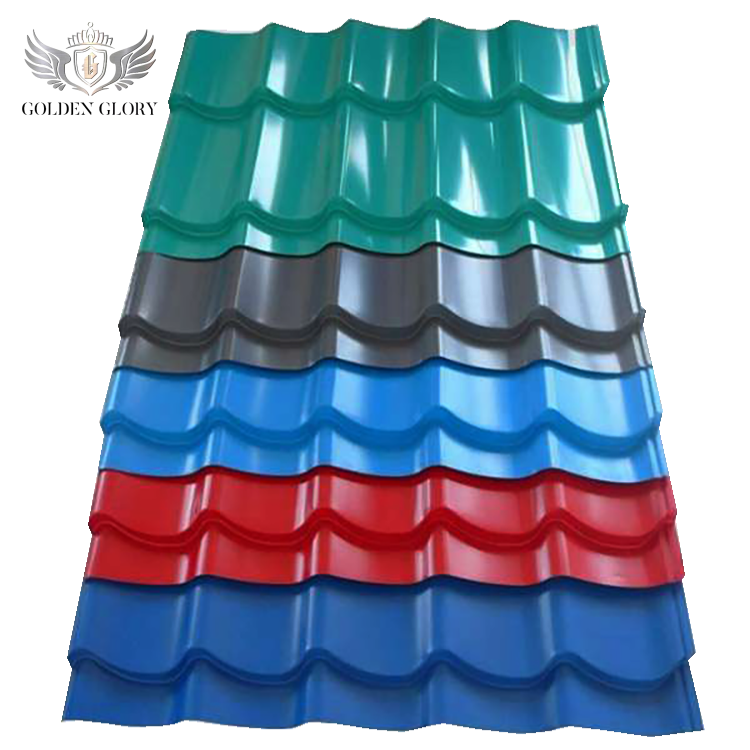 SGCC DX54D+Z Color Coating Corrugated Sheet