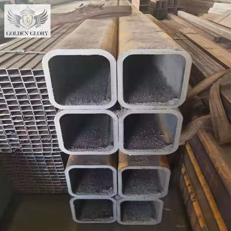 S235JR ASTM A36 A52 Carbon Steel Square Rectangular Tube