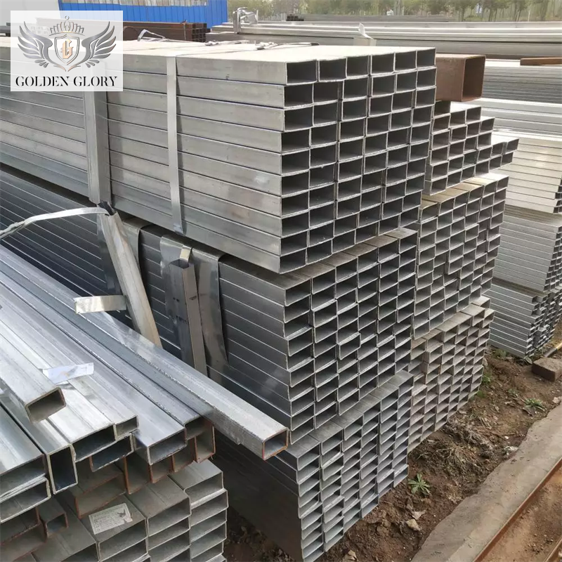 DX51D+Z60 Z80 S235JR Galvanized Square Tube