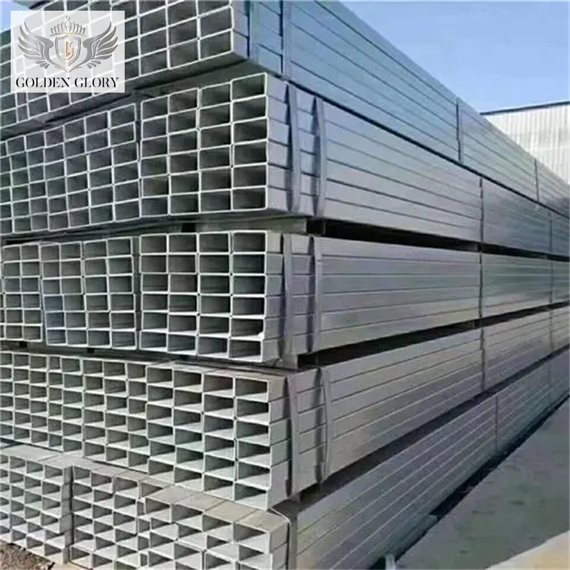DX51D+Z60 Z80 S235JR Galvanized Square Tube