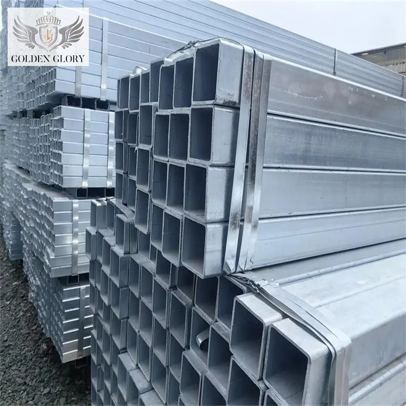 DX51D+Z60 Z80 S235JR Galvanized Square Tube