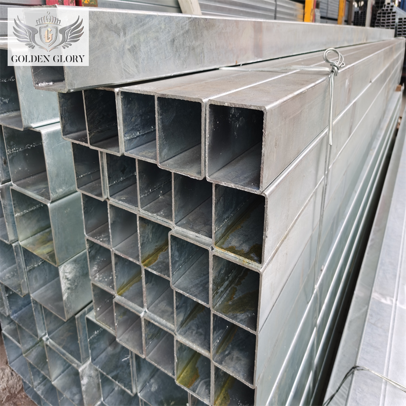 JIS SS330 ASTM A529 Gr.42,50 A53 Gr.A Galvanized Square Tube