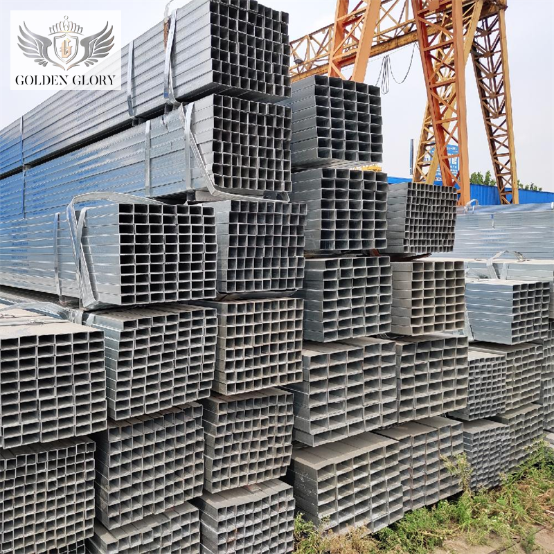 JIS SS330 ASTM A529 Gr.42,50 A53 Gr.A Galvanized Square Tube