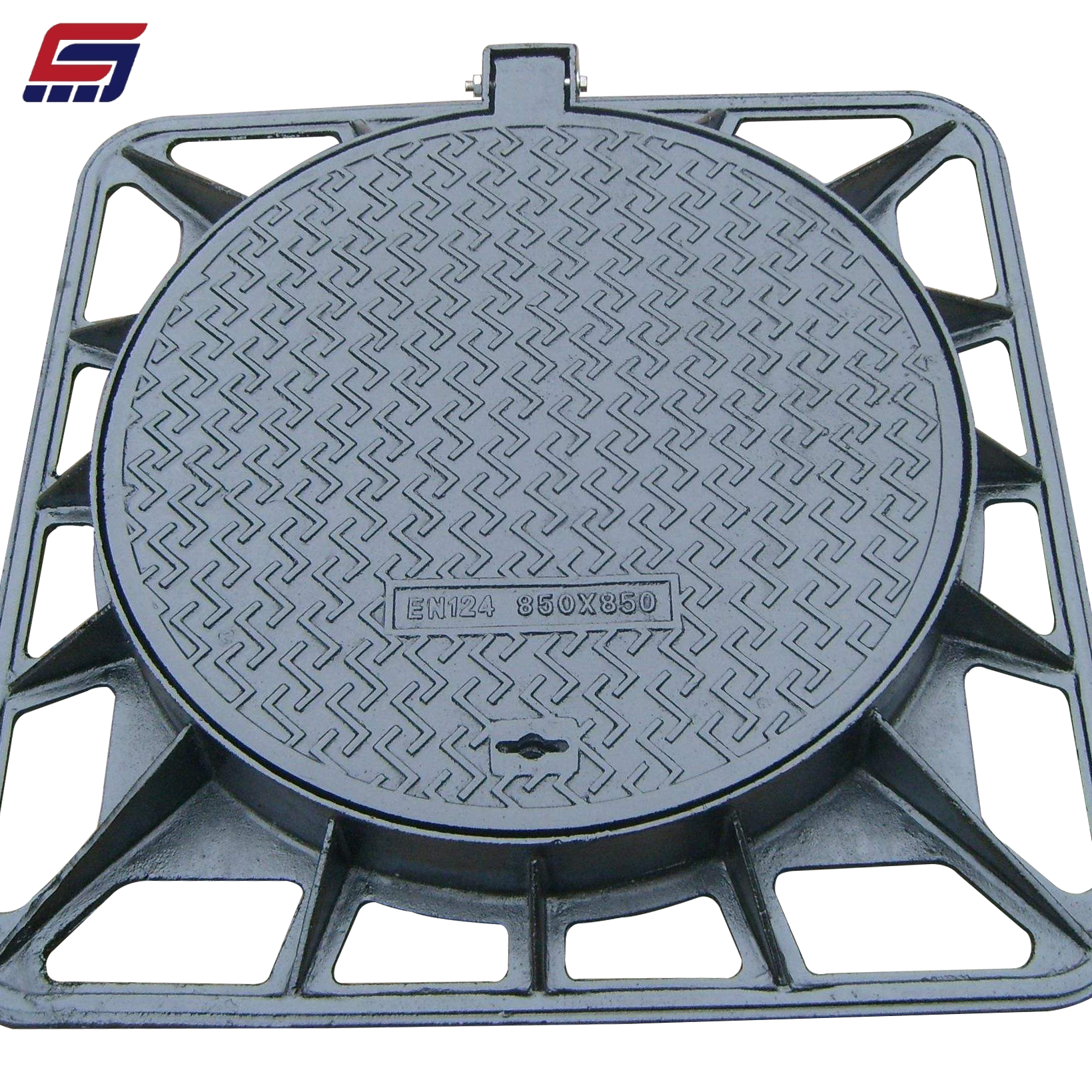 Cast Iron Heavy Duty C250 E600 F900 Casting Ductile Iron Airport Jetty Port Manhole Covers Roadway Facility