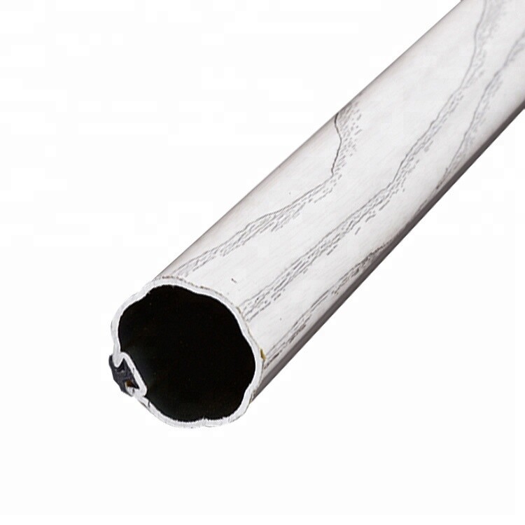 white wood grain curtain rod aluminum profile.jpg