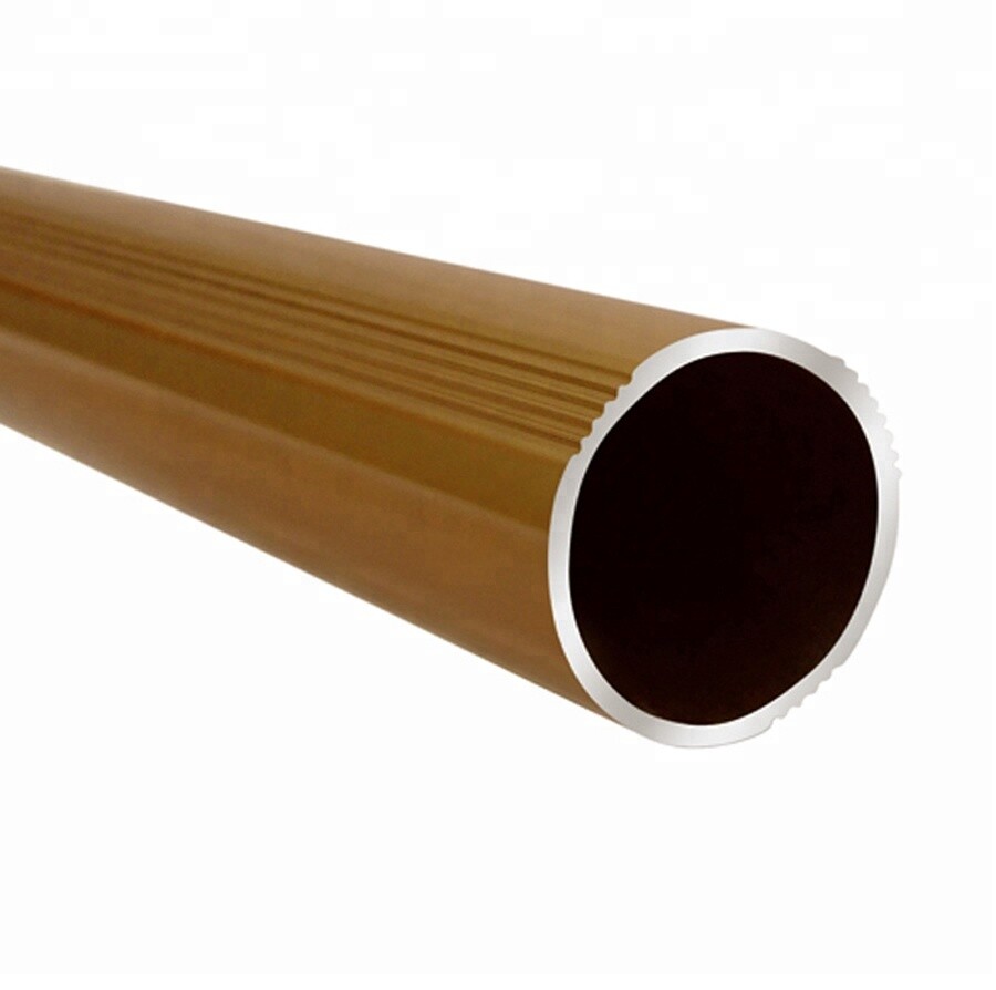 Aluminum curtain rod and track profiles