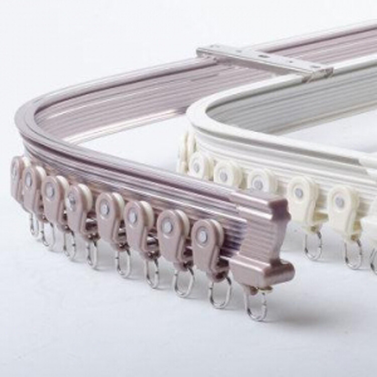 Aluminum curtain rod and track profiles