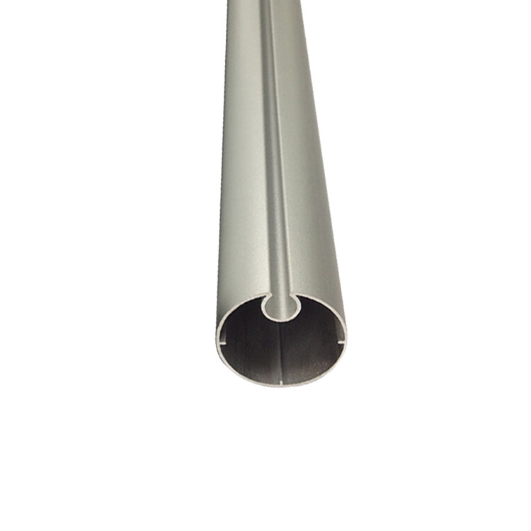 Aluminum curtain rod and track profiles