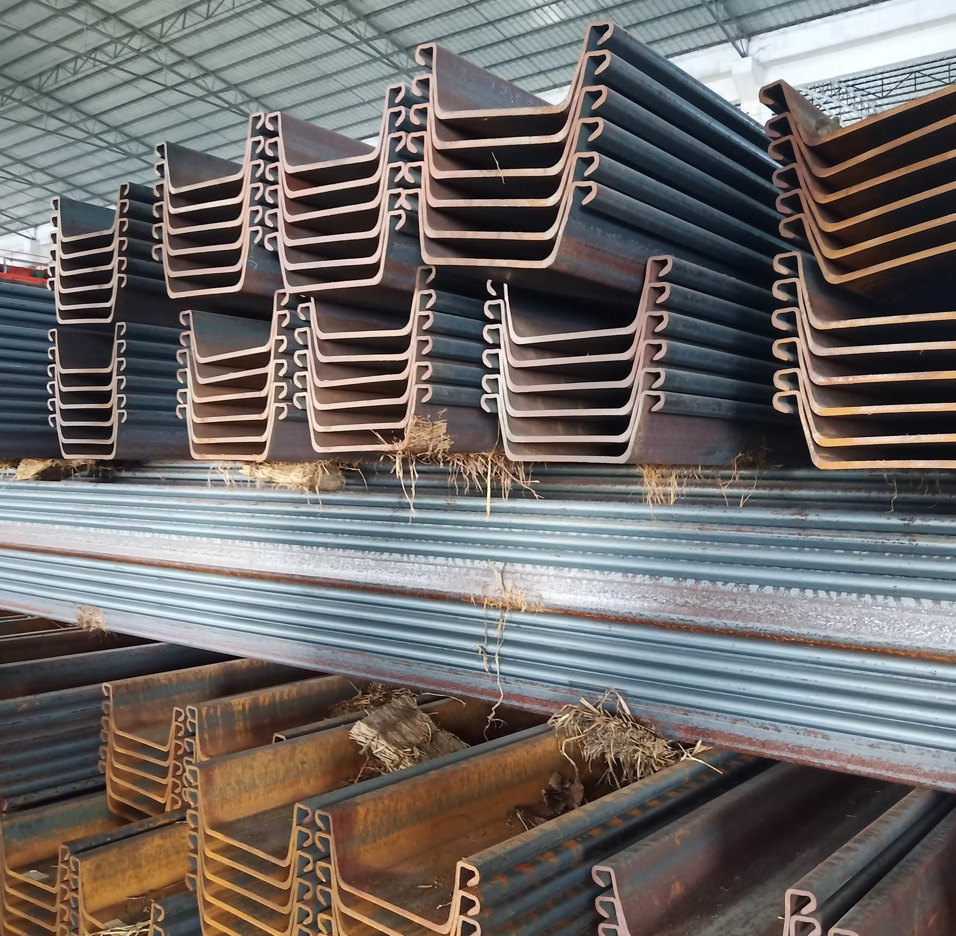 St 37-2 St 52-3 U U-Shaped Steel Sheet Pile St 37-2 St 52-3 U U-Shaped Steel Sheet Pile