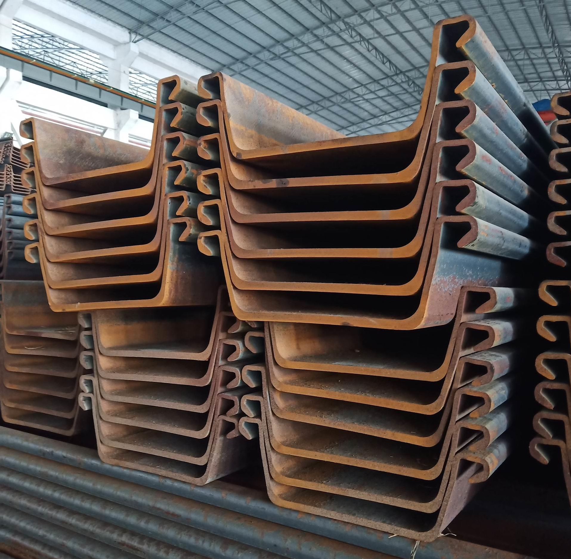 St 37-2 St 52-3 U U-Shaped Steel Sheet Pile St 37-2 St 52-3 U U-Shaped Steel Sheet Pile