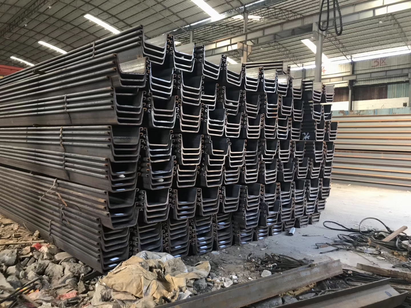 S185 S335J2 U-Shaped Steel Sheet Pile S185 S335J2 U-Shaped Steel Sheet Pile