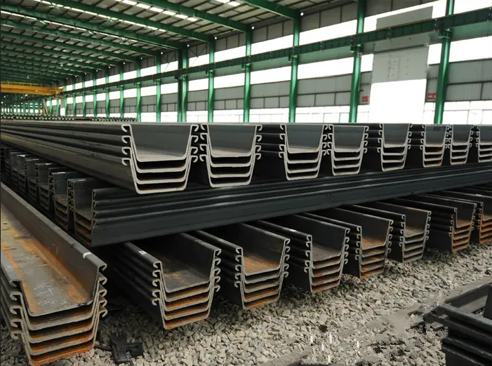 S185 S335J2 U-Shaped Steel Sheet Pile S185 S335J2 U-Shaped Steel Sheet Pile