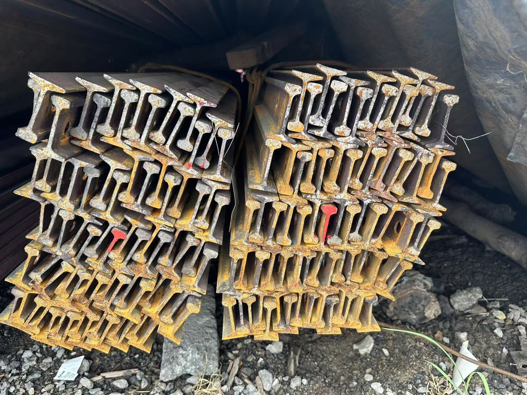 Q235 Q355 Type Railway Light Steel Rails Q235 Q355 Type Railway Light Steel Rails