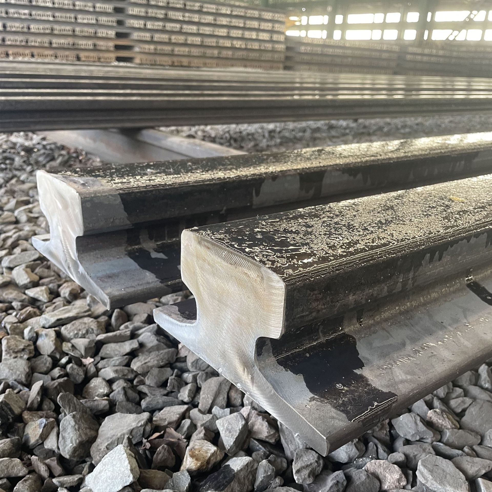 Q235 Q355 Type Railway Light Steel Rails Q235 Q355 Type Railway Light Steel Rails