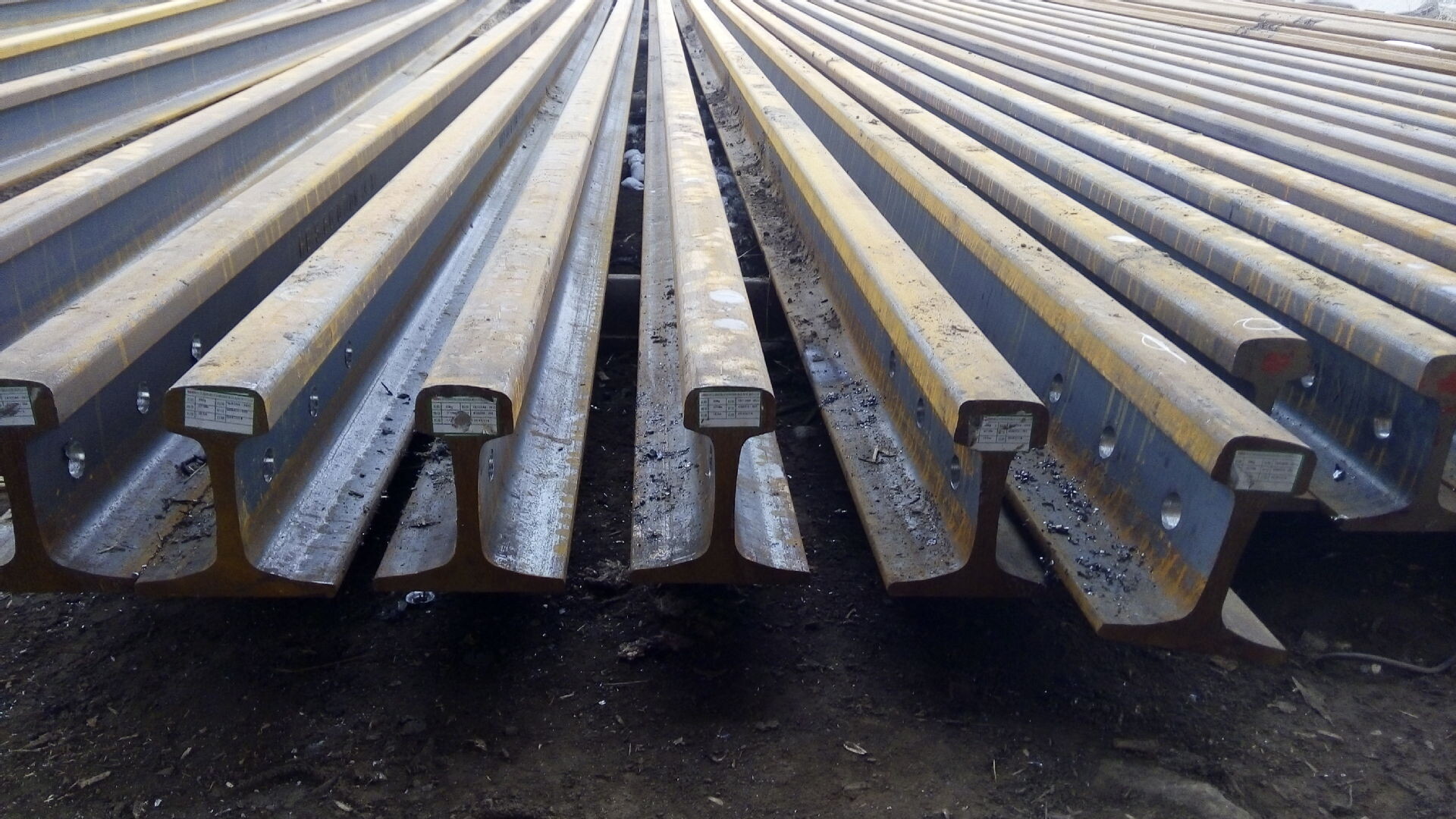 Q235 Q355 Carbon Steel Rail Q235 Q355 Carbon Steel Rail