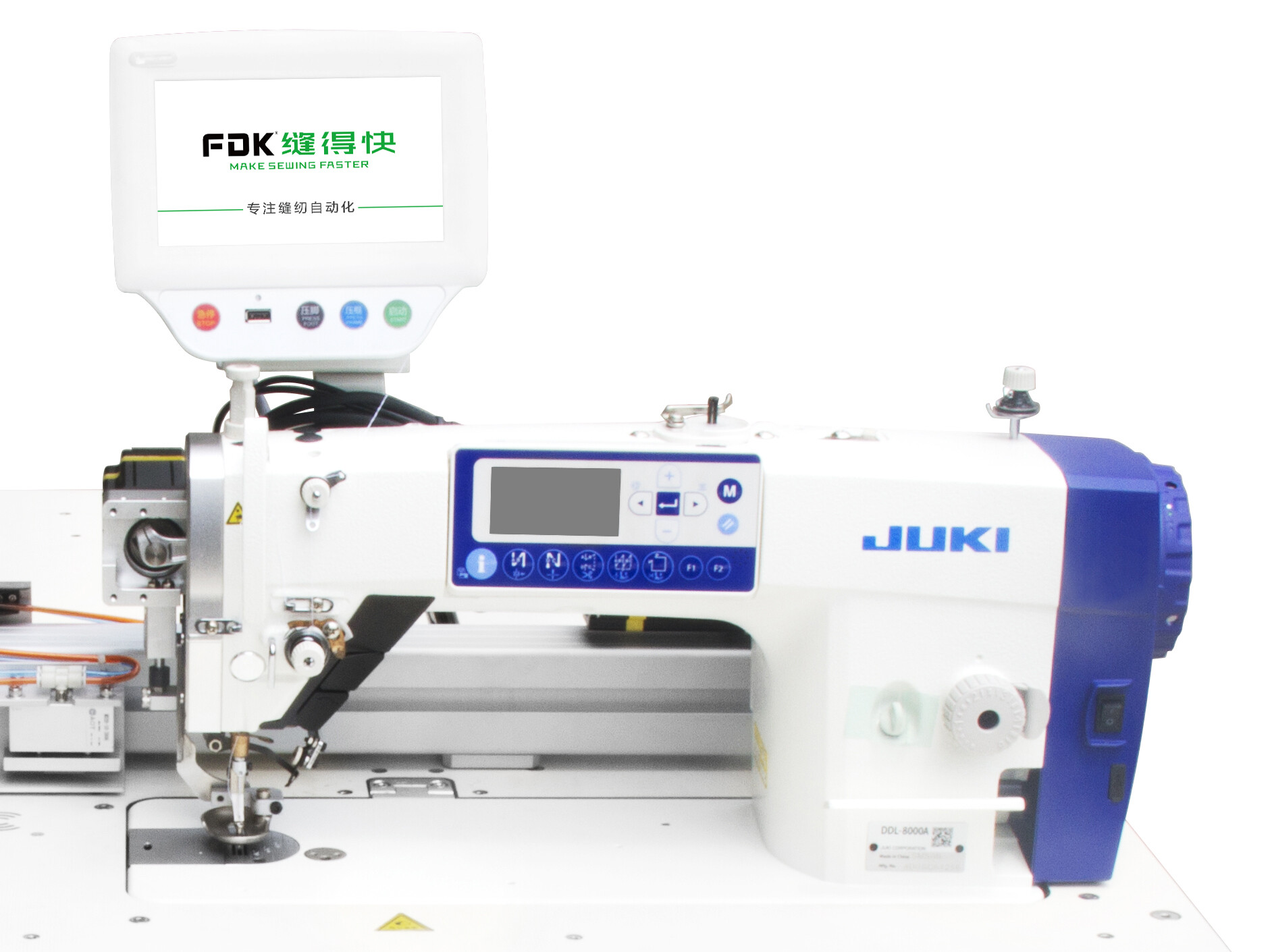 MS-12 INTELLIGENT LOCKSTITCH MACHINE WITH SUCTION