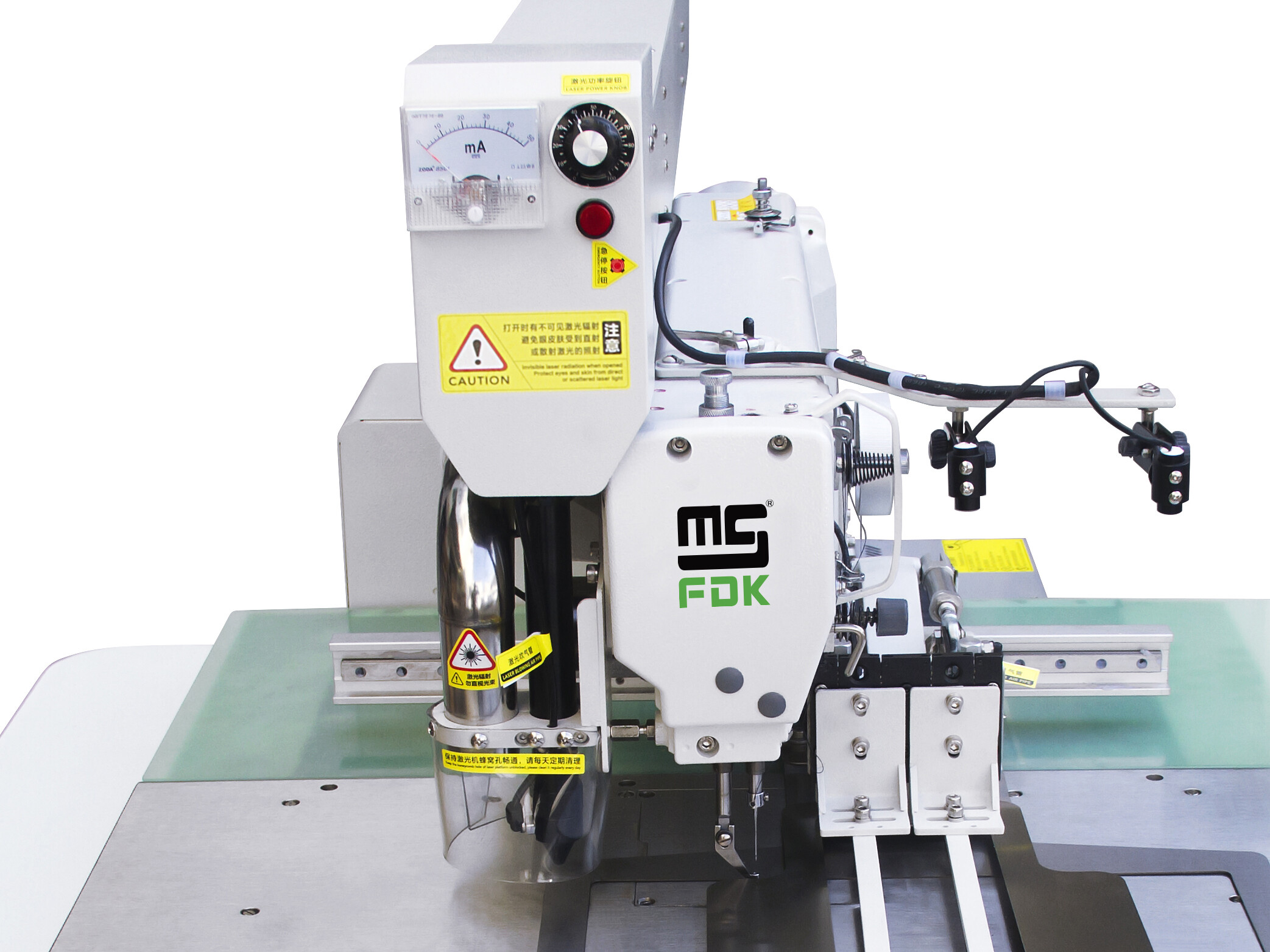 MS-03-HF2 MULTI-FUNCTIONS LASER PLACKET OPENER MACHINE