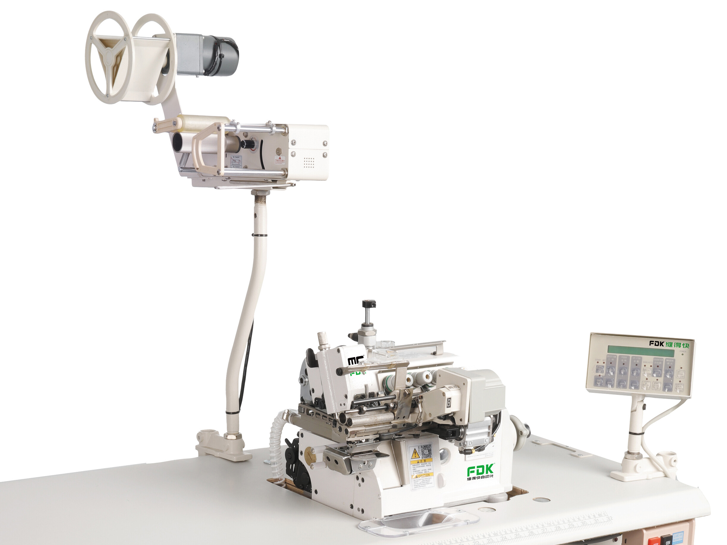 MS-02/18K 18 BAND AUTOMATIC RUBBER BAND CUTTING AND SEWING MACHINE