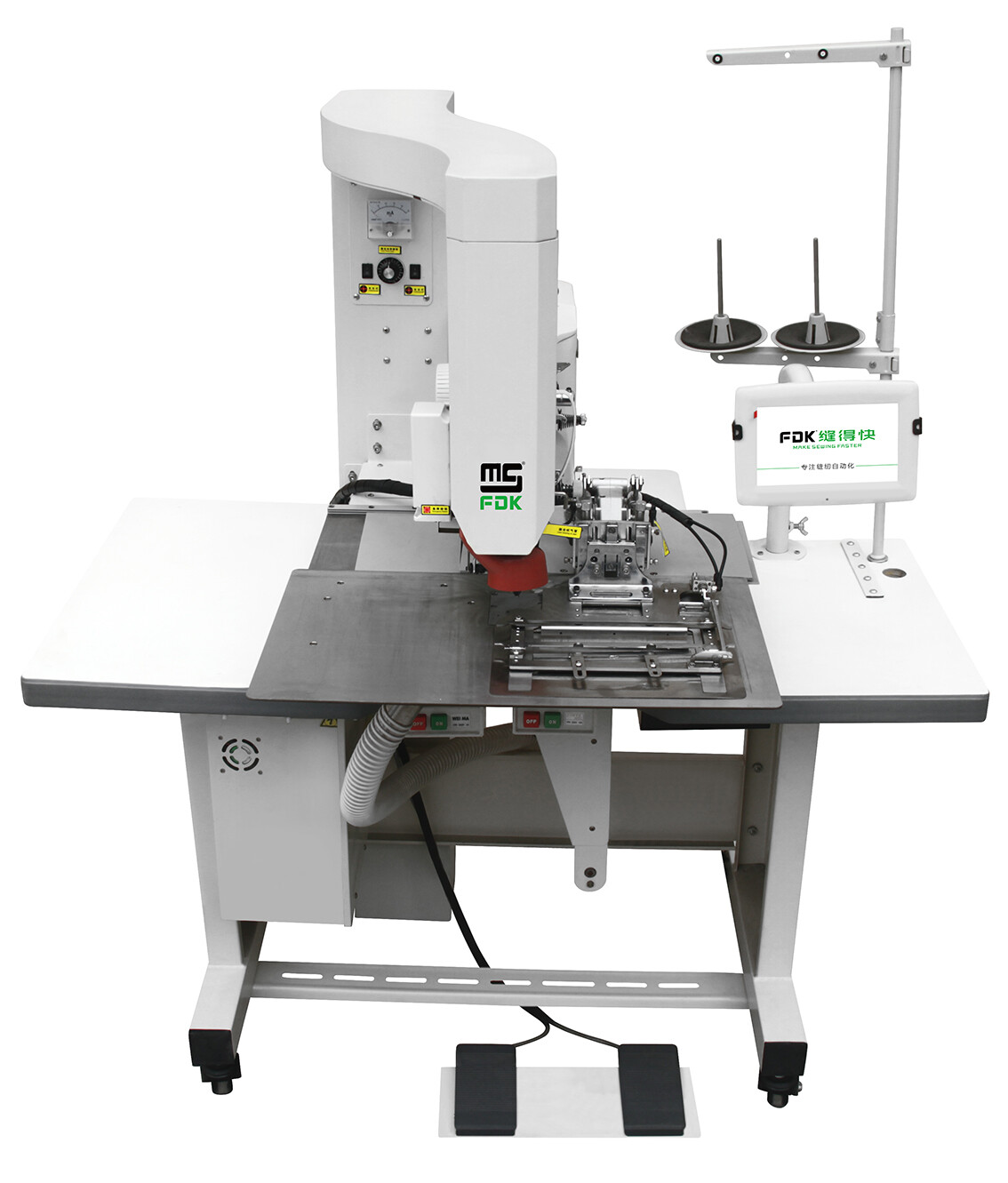 MS-03-BP2 MULTI-FUNCTIONS LASER WELTING / PLACKET OPENER MACHINE