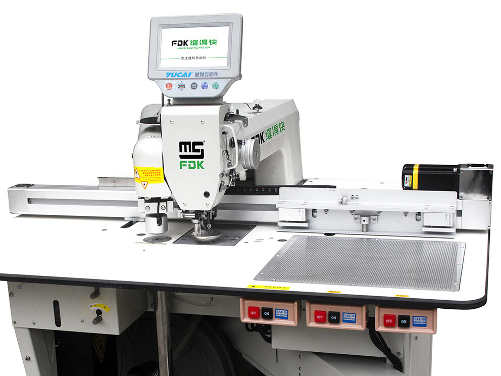 MS-12M.LSB INTELLIGENT INLINE COMPACT SEWING LASER TEMPLATE MACHINE (BELOW)
