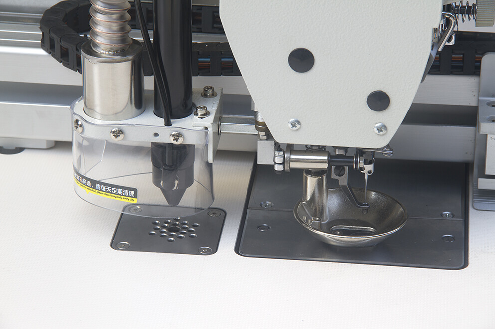 MS-12M.LST INTELLIGENT INLINE COMPACT SEWING LASER TEMPLATE MACHINE (TOP) 