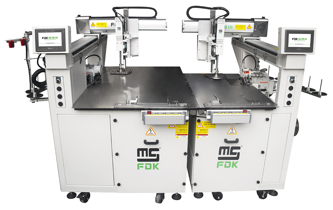 MS-19SD DUAL-HEAD INTELLIGENT TEMPLATE OVERLOCK SEWING MACHINE