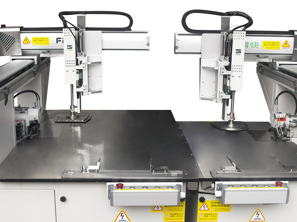 MS-19SD DUAL-HEAD INTELLIGENT TEMPLATE OVERLOCK SEWING MACHINE