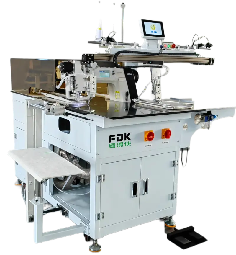 MS-23 AUTOMATIC POLO SHIRT PLACKET SETTER MACHINE-Quanzhou FDK
