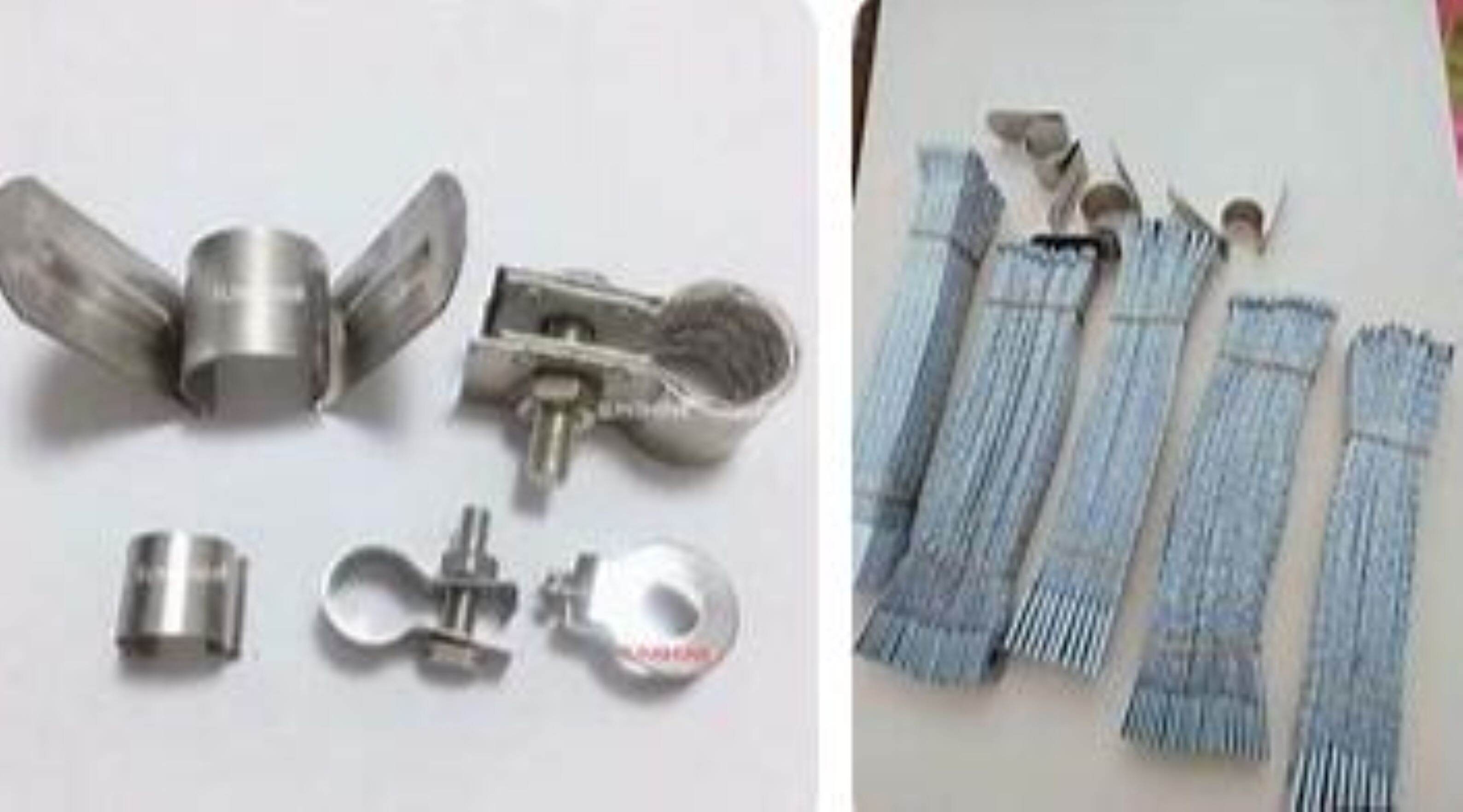 Stainless steel M type terminal clamps