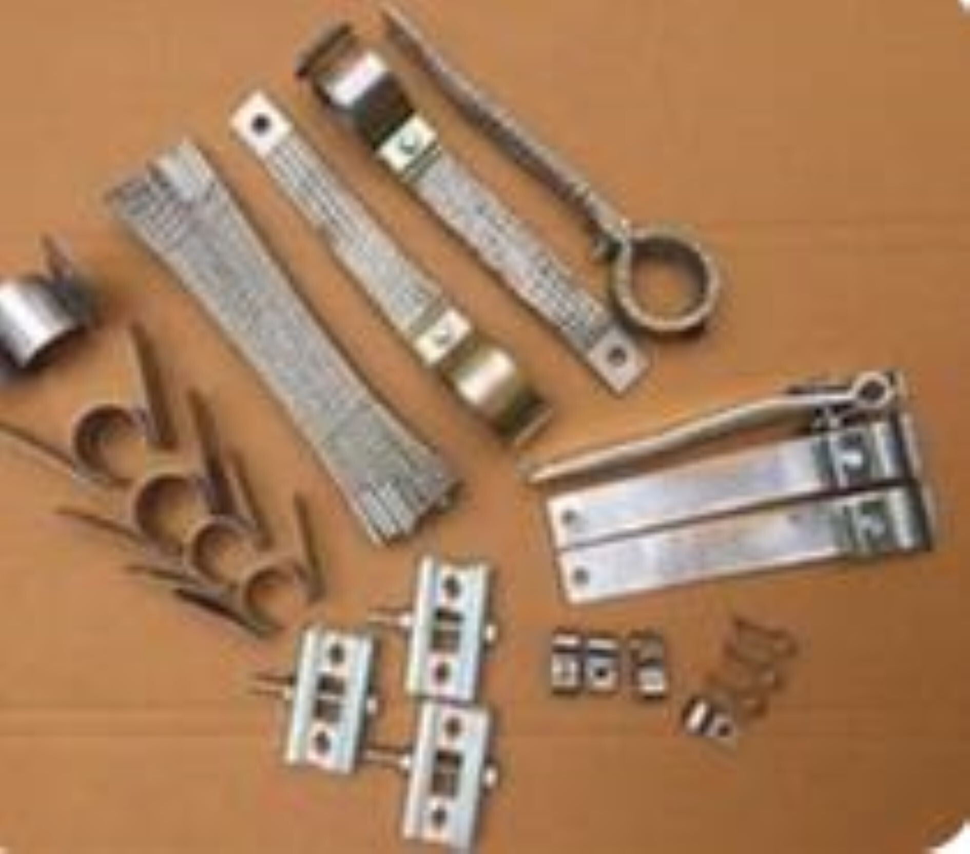 Aluminum braided straps