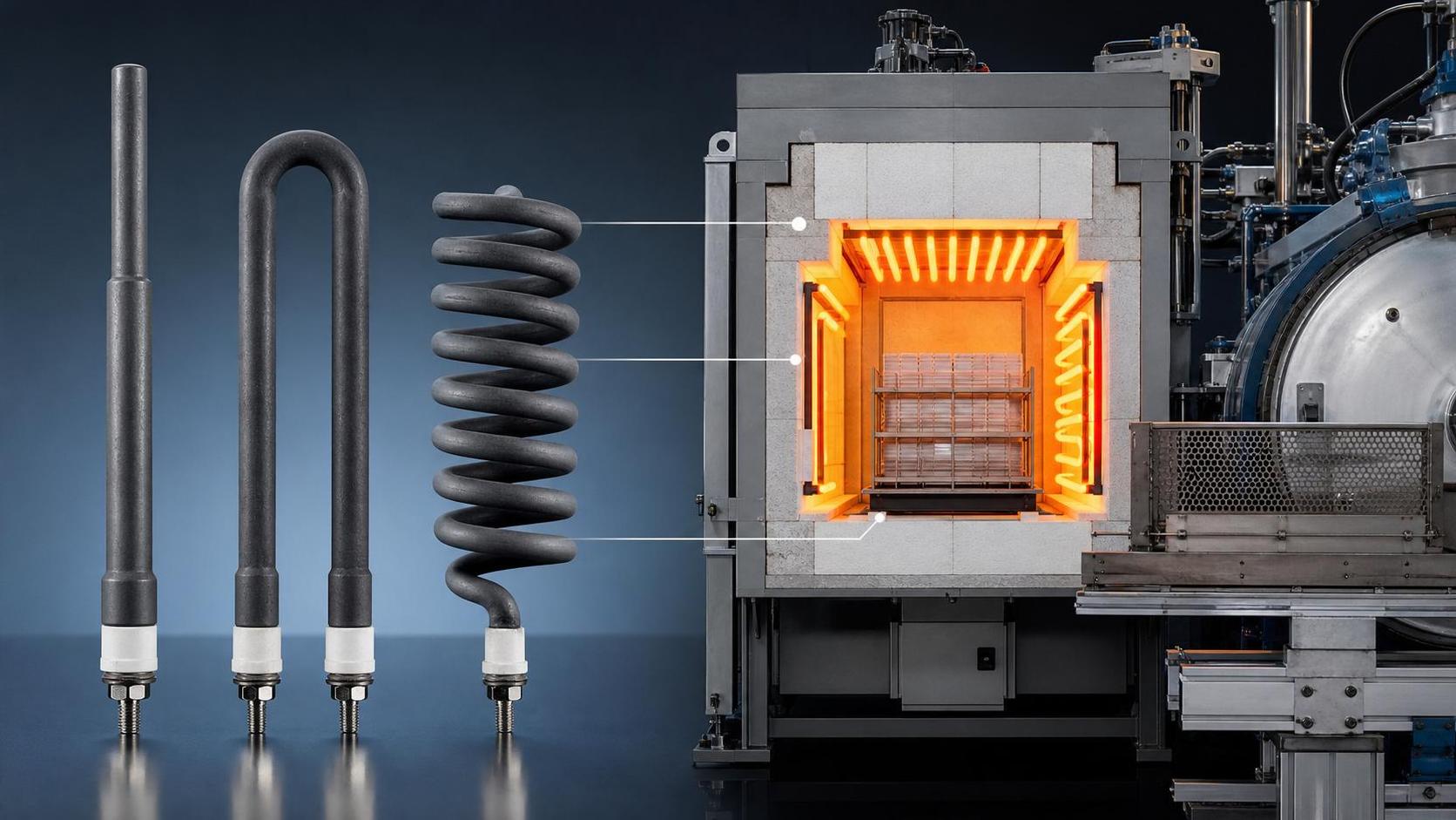 Silicon Carbide Heating Element Types Explained: Rod, U-Shaped, and Spiral Silicon Carbide Heating Element Types Explained: Rod, U-Shaped, and Spiral