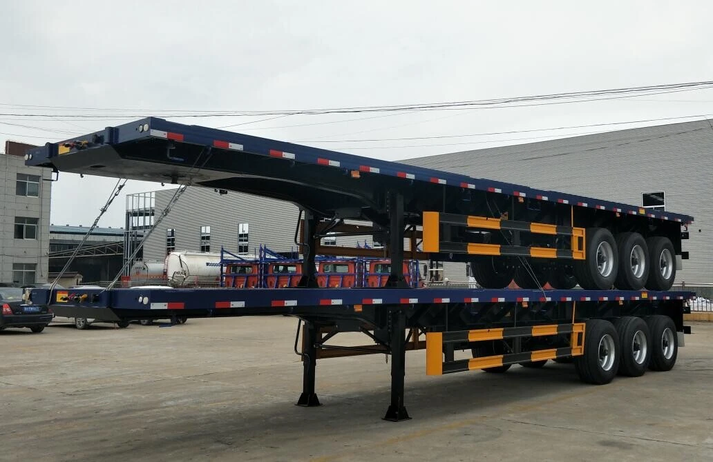 SHACMAN 3 TRAILERAxles Remorque à plateau