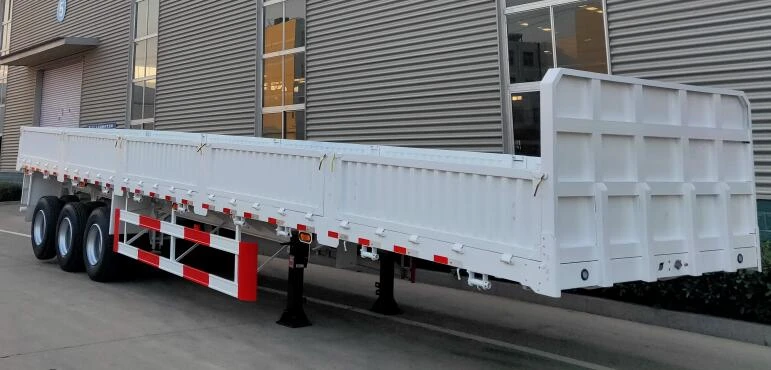 SHACMAN 3 Axles Bulk Cargo Trailer (remorque pour marchandises en vrac)
