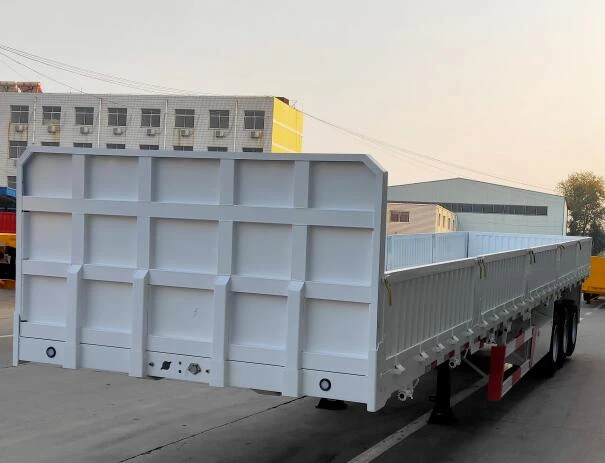 SHACMAN 3 Axles Bulk Cargo Trailer (remorque pour marchandises en vrac)