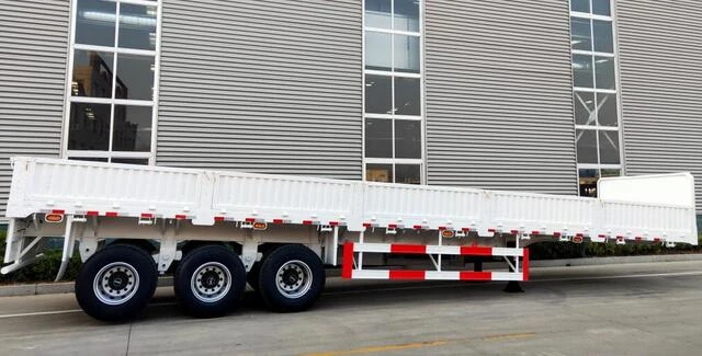 SHACMAN 3 Axles Bulk Cargo Trailer (remorque pour marchandises en vrac)