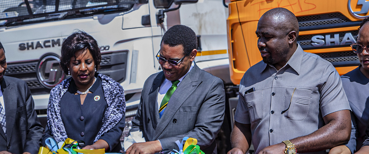 Grande inauguration de la concession & remise de flotte en Tanzanie