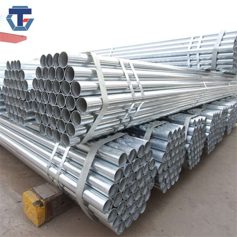  ST37-2 Galvanized Steel Round Pipe