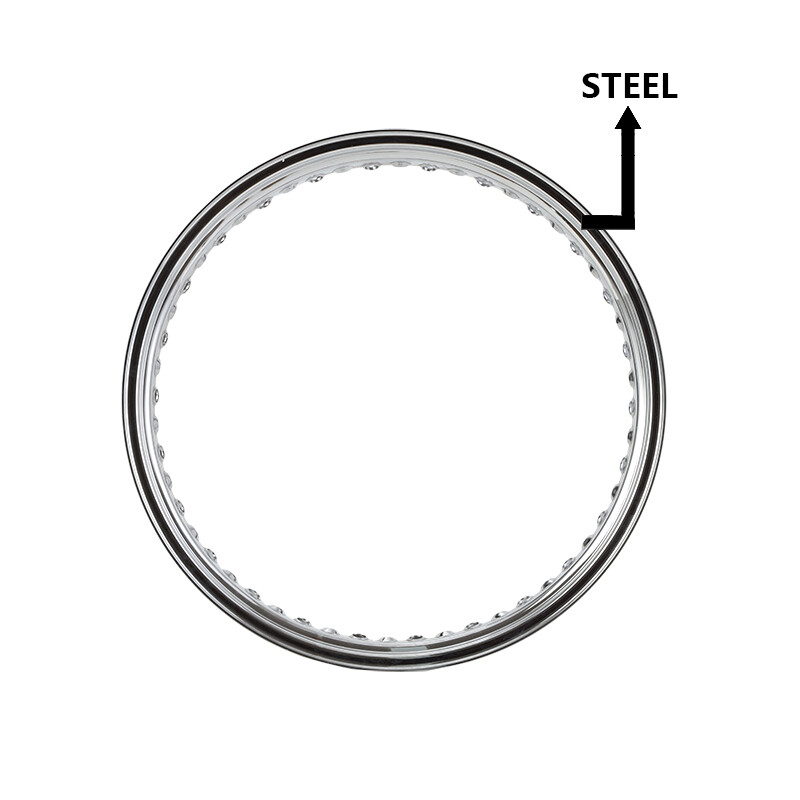 Jante de roue en acier de haute qualité pour motocyclette