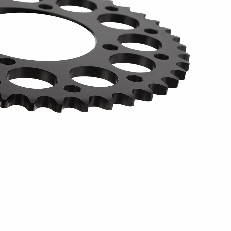 Nuovo stile moto in lega di alluminio pignone 44T/46T/50T/52T