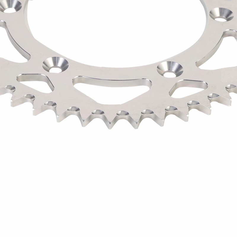 44T/46T/50T/52T Pignone posteriore in alluminio ruote moto