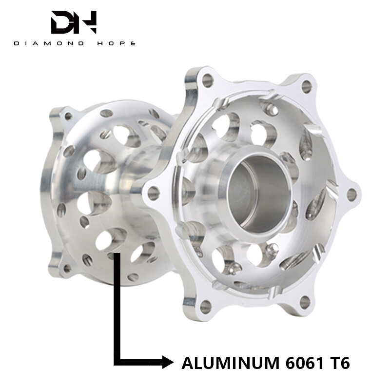 Vendita calda moto parti CNC alluminio 6061 T6 mozzo