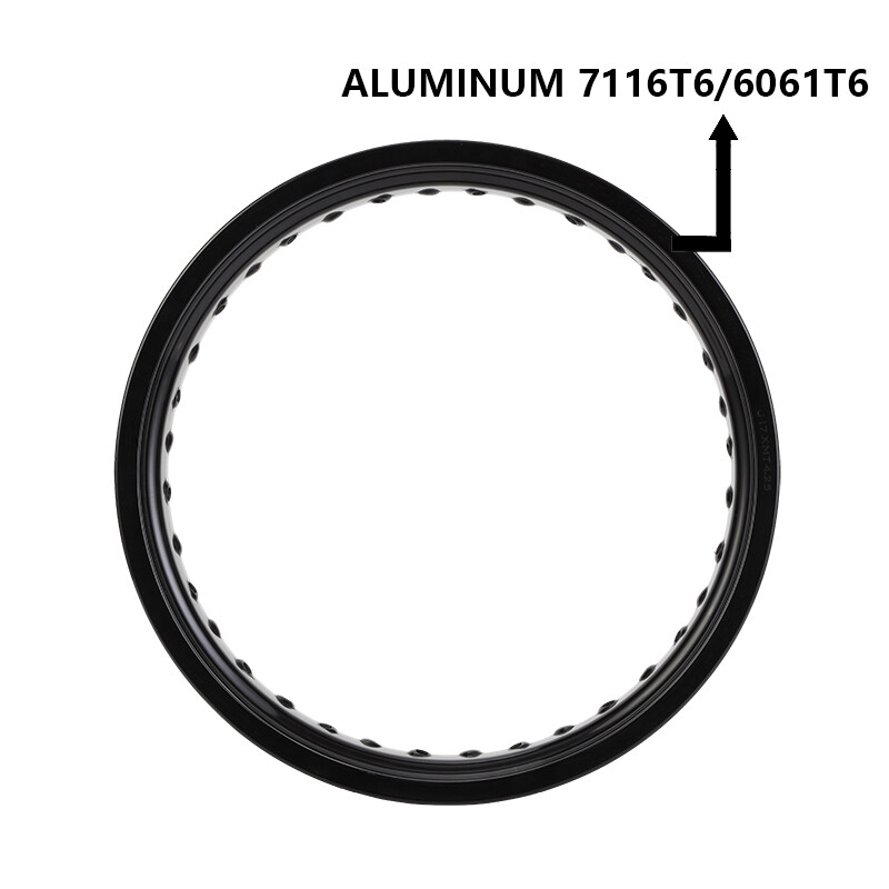 Llantas de aleación de aluminio delanteras y traseras de 17 pulgadas para motocicletas