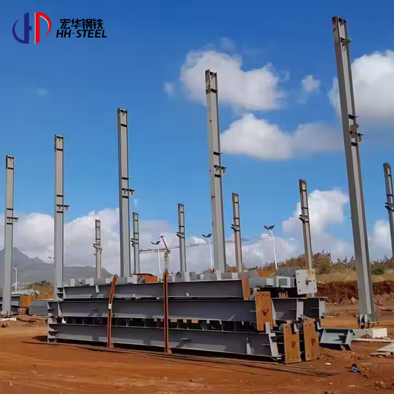 Low Cost Prefabricated Metal  & Workshop Steel Structure Building Lightweight Prefab with Welding Processing Service