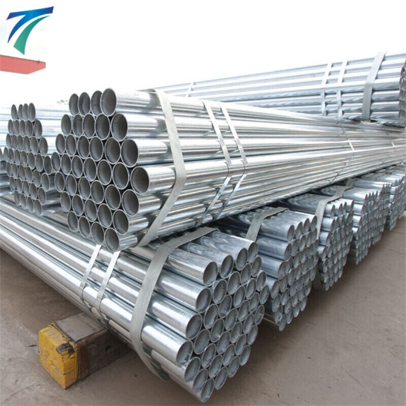  ST37-2 Galvanized Steel Round Pipe