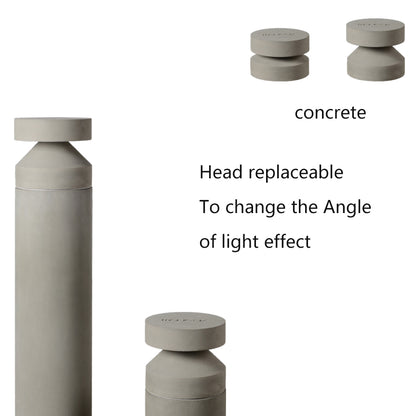 MO-7144 Cement Outdoor Bollard Lamp
