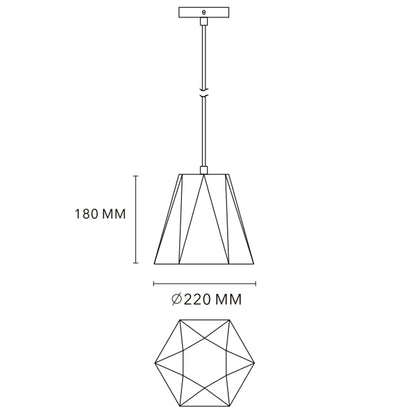 MH-2517 Concrete Pendant Light